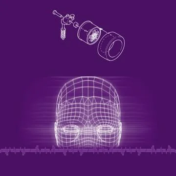 Mechanical spirit Stock Illustration