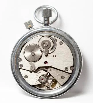 Mechanical stopwatch Stock Photos