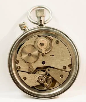 Mechanical stopwatch Stock Photos