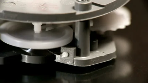 Mechanical timer ticking Stock Footage 34526855