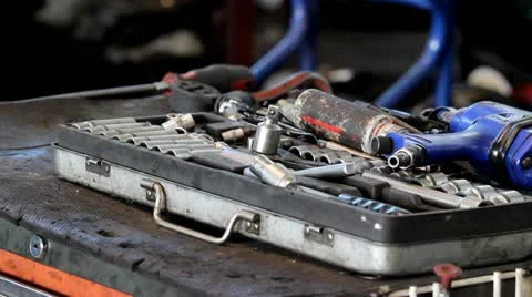 Mechanical tools Stock Footage 20502908