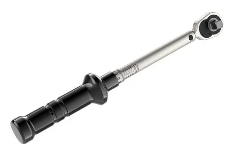 Mechanical Torque Wrench, 3D rendering Stock Illustration