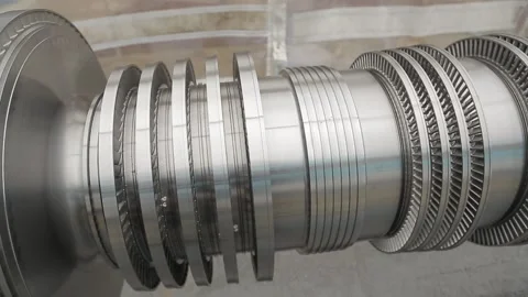Mechanical Turbine Stock Footage 323023042