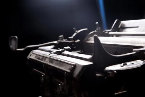 Mechanical typewriter Stock Photos