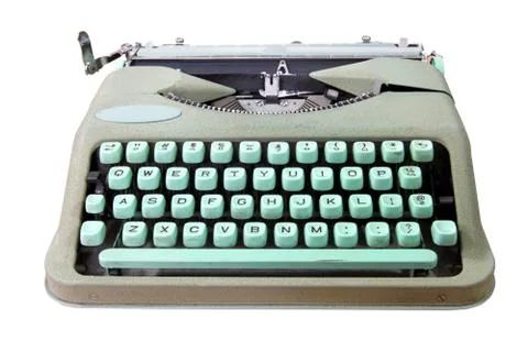 Mechanical typewriter Stock-Fotos