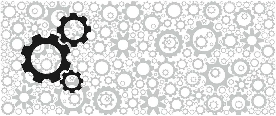 Mechanical vector design for background and wallpaper Stock Illustration