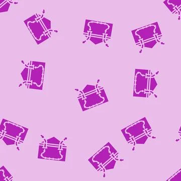 Mechanical ventilation glyph vector seamless pattern 스톡 일러스트