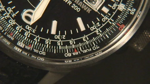 Mechanical Watch Internals Mechanisms Macro Footage Stock Footage 119349