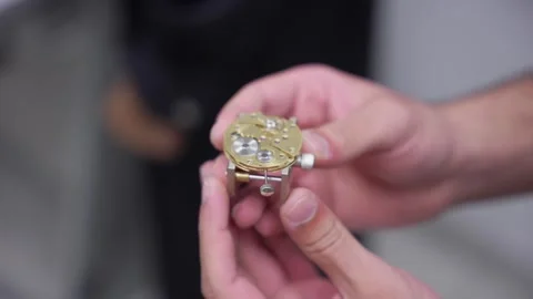 Mechanical Watch Movement Stock Footage 311201540