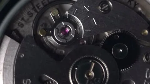 Mechanical Watch Working - Macro Видео 18174448