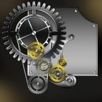 Mechanical watches Stock Illustration