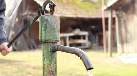 Mechanical Water Pump Stock Footage 46117484