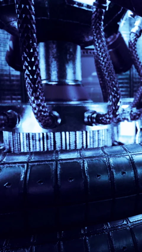 Mechanical wonders spark curiosity in a futuristic laboratory scene Stock Footage 334246341