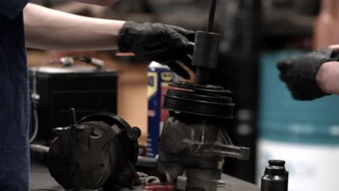 Mechanical Work Video stock 251524513