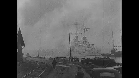 Mechanised German columns advance into Poland Stock Footage 252523853