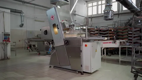 Mechanism for bread production Stock Footage 250268519