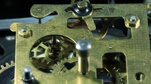 Mechanism of Chess Clock 1 Stock-Footage 59120349