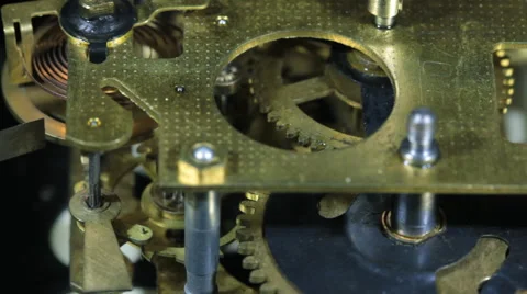Mechanism of Chess Clock 2 Video stock 59120391