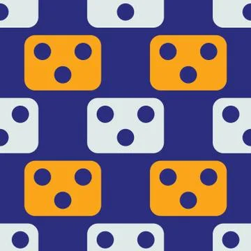 Mechanism face seamless pattern Stock Illustration