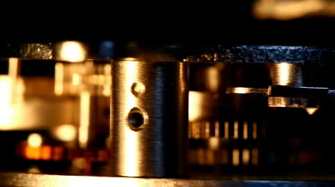 The mechanism Stock Footage