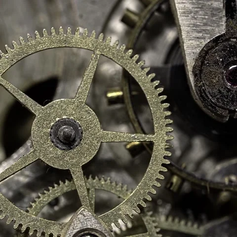 Mechanism inside a Pocket Watch 스톡 동영상 232524331