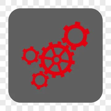 Mechanism Interface Toolbar Button Illustrazione stock