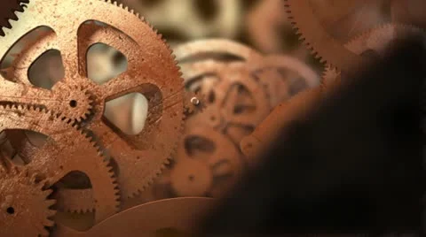 Mechanism at movement. 스톡 동영상 11360992