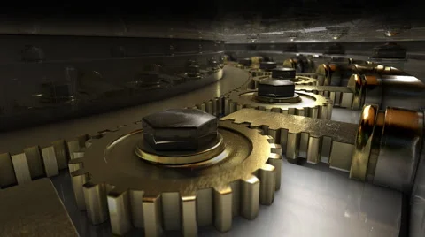 Mechanism of vault door Vidéo 5299565