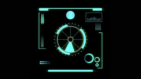 Mechanisms in action on the black background. Stock Footage 131167604