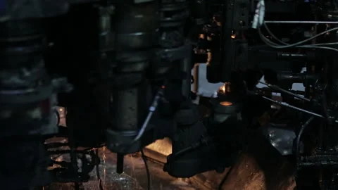 Mechanisms and fire 스톡 동영상 171601003