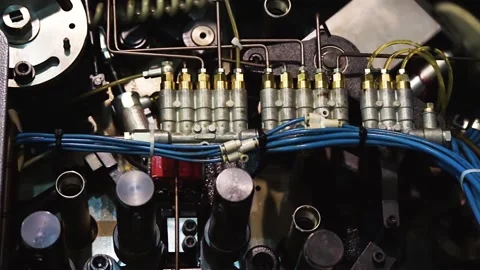  Mechanisms of different machines. Stock Footage 167480745