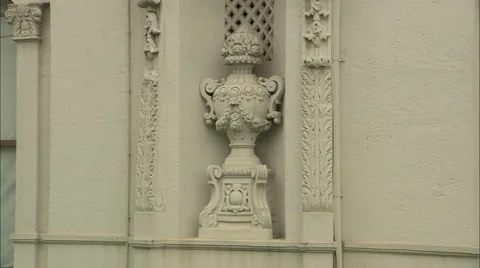 Mecidiye  Kiosk's pillar's Detail Stock Footage 42944566