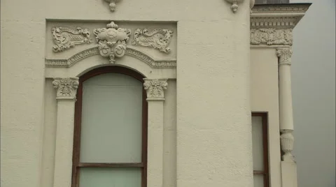 Mecidiye Kiosk's window detail Stock Footage 42946109