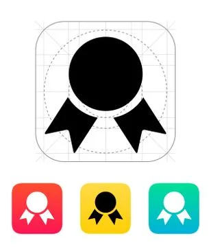 Medal icon. Stock Illustration