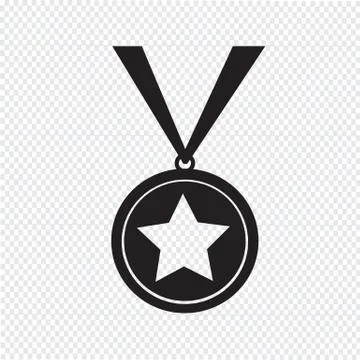 Medal icon Stock Illustration