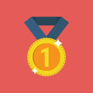 Medal icon Stock Illustration