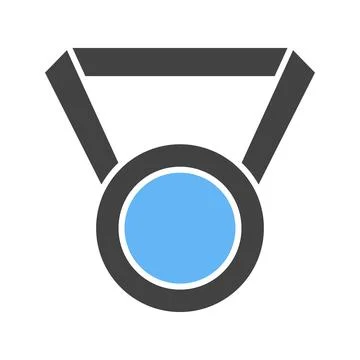 Medal icon vector image. Stock Illustration