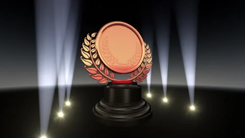 Medal Prize Trophy 24 B2 Stock Footage 269838555