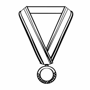 Medal Vector Illustration Flat Prize Design Clea vector illustration design 1 Stock Illustration