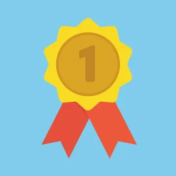 Medal winner. Vector Stock Illustration