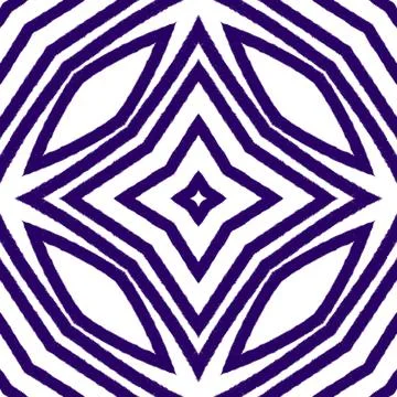 Medallion seamless pattern. Purple symmetrical 스톡 일러스트