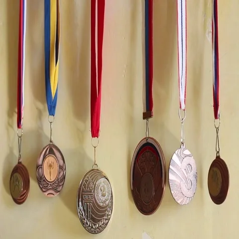 Medals collection of Judo 스톡 동영상 69737066