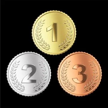 Medals Stock Illustration