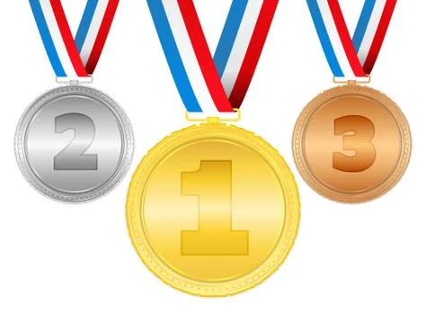 Medals Stock Illustration