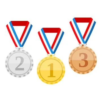Medals Stock Illustration