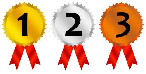 Medals Stock Illustration