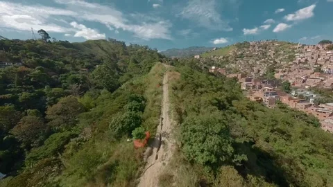 Medellin - Comuna 13 - 2 Stock Footage 264720991