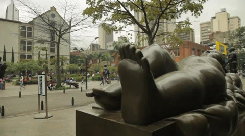 MEDELLIN - MAIN SQUARE # 2 Video stock 29902647
