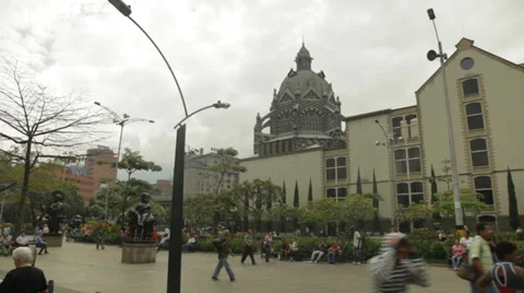 MEDELLIN - MAIN SQUARE # 4 Stock Footage 29891375