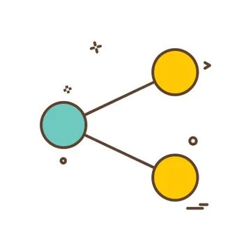 Media button icon design vector Stock Illustration